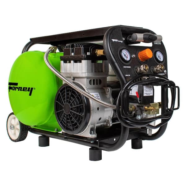 1.0 Hp, Electric, 4 Gal, Oil-Free Air Compressor, 120 PSI, 4.5 CFM @ 90 PSI