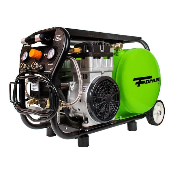 1.0 Hp, Electric, 4 Gal, Oil-Free Air Compressor, 120 PSI, 4.5 CFM @ 90 PSI