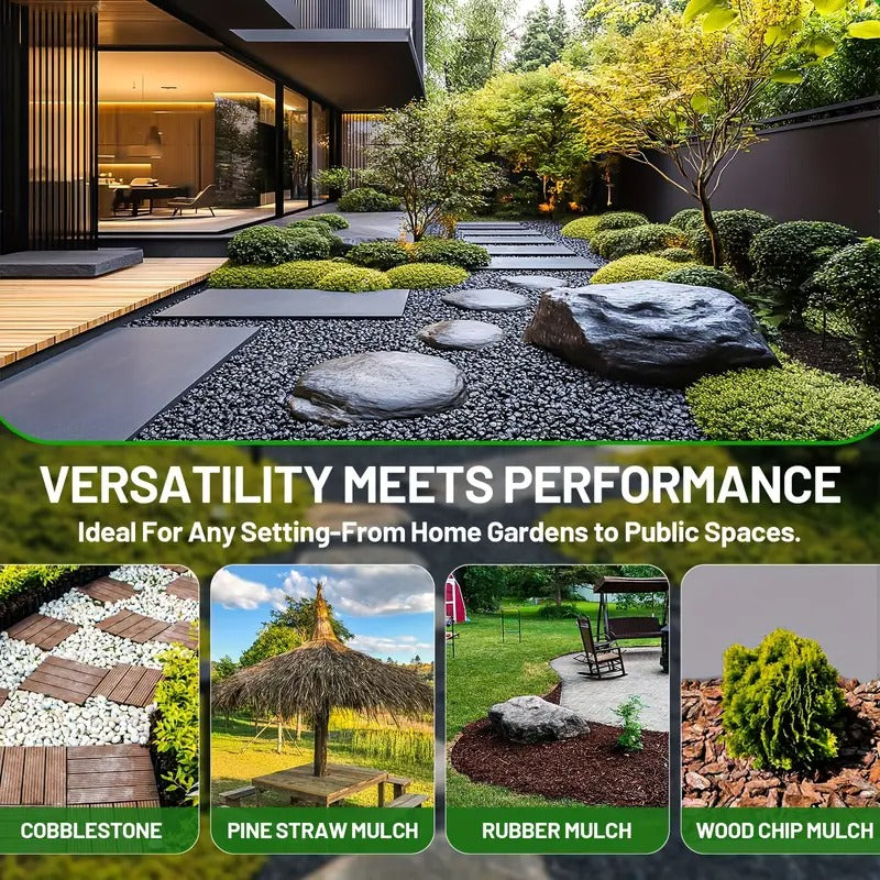 1.5 Gallon FUNEPOXY Waterproof Mulch Glue for Landscaping- Fast-Drying, Non-Toxic Rock Glue Binder for Garden, Stone& Mulch Compatible, Liquid Adhesive for Outdoor Use