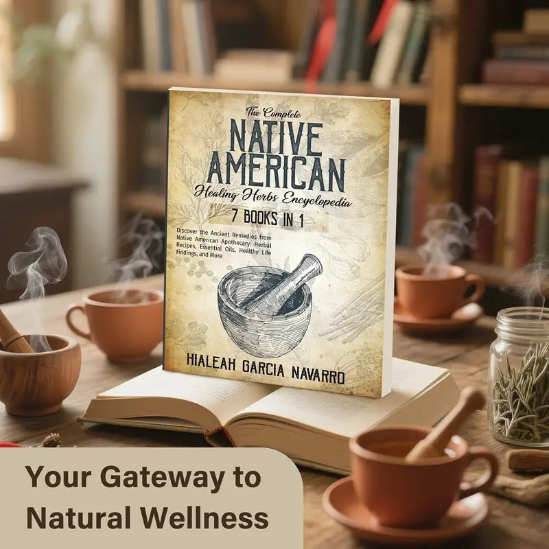 The Complete Native American Healing Herbs Encyclopedia - 7 Books In 1. Natural Remedies for Common Ailments.100+ Native American Herbs And Active Ingredients
