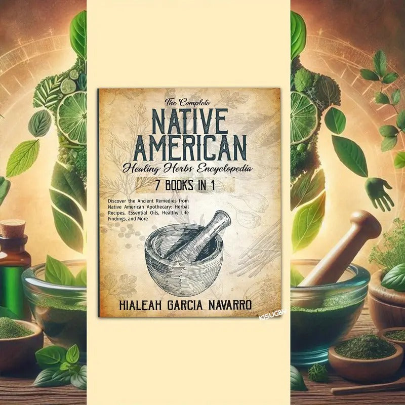 The Complete Native American Healing Herbs Encyclopedia - 7 Books In 1. Natural Remedies for Common Ailments.100+ Native American Herbs And Active Ingredients