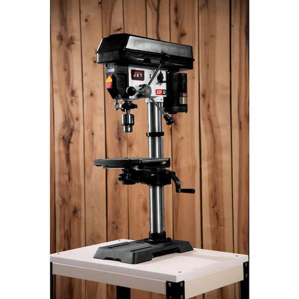 1/2 HP 12 in. Benchtop Drill Press, Variable Speed, 115-Volt, JWDP-12