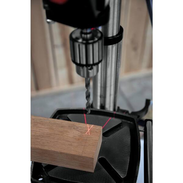 1/2 HP 12 in. Benchtop Drill Press, Variable Speed, 115-Volt, JWDP-12