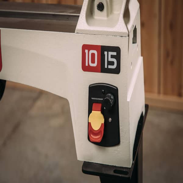 1/2 HP 10 in. x 15 in. Wood Lathe, Variable Speed, 115-Volt, JWL-1015VS