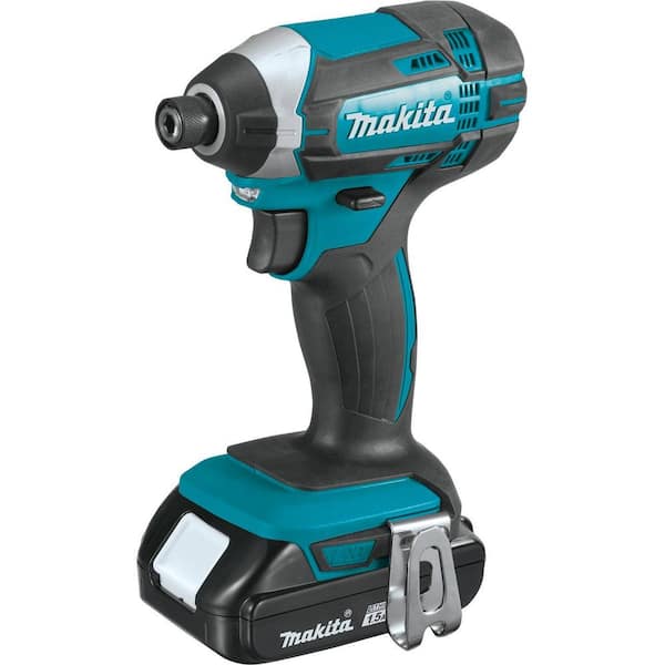 1.5 Ah 18V LXT Lithium-Ion Compact Cordless 1/4 in. Variable Speed Impact Driver Kit