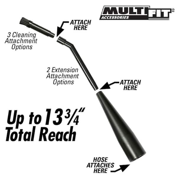 1-1/4 in. Micro-Cleaning Accessory Kit for Wet/Dry Shop Vacuums