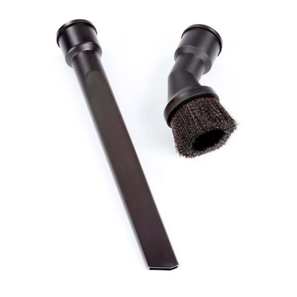 1-1/4 in. to 1-7/8 in. Dusting Brush and Crevice Tool Accessory Kit for RIDGID Wet/Dry Shop Vacuums