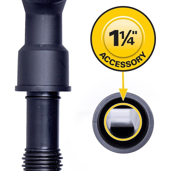 1-1/4 in. to 1-7/8 in. Dusting Brush and Crevice Tool Accessory Kit for RIDGID Wet/Dry Shop Vacuums