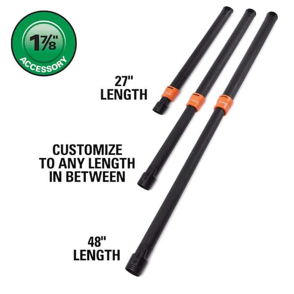 1-7/8 in. Locking Telescoping Extension Wand Accessory for Wet/Dry Shop Vacuums
