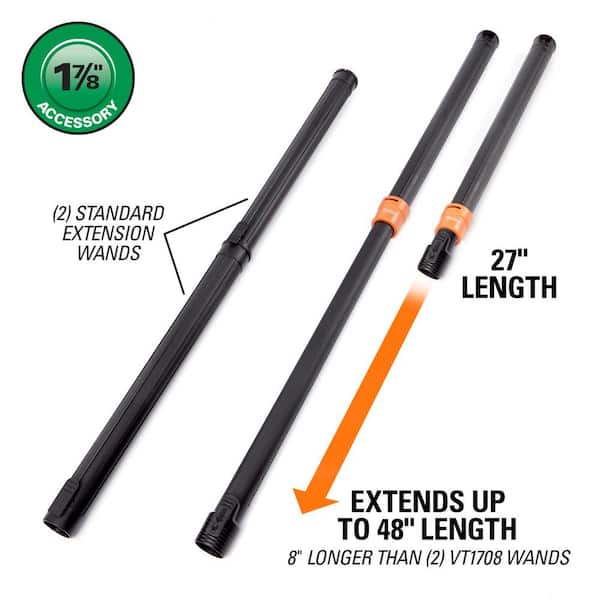1-7/8 in. Locking Telescoping Extension Wand Accessory for Wet/Dry Shop Vacuums
