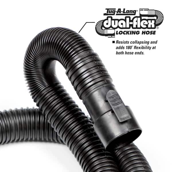1-7/8 in. x 7 ft. Tug-A-Long Locking Vacuum Hose for RIDGID Wet/Dry Shop Vacuums