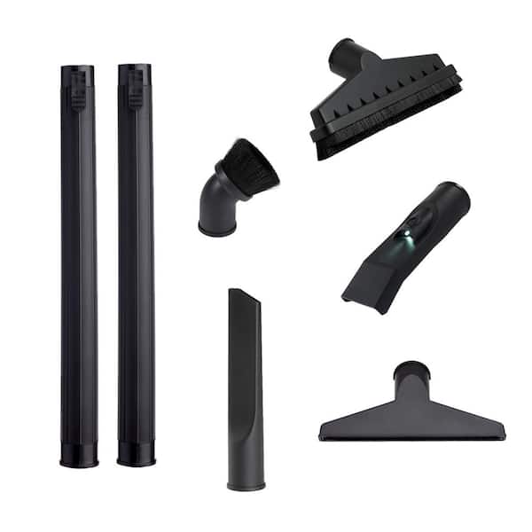 1-7/8 in. DIY Shop Vac Attachment Kit with 7 Vac Parts for RIDGID Wet/Dry Shop Vacuums