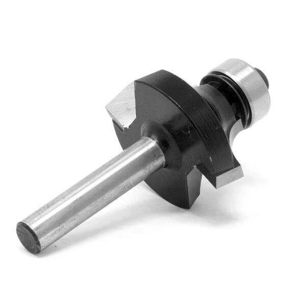 1-1/8 in. Roundover Carbide Tipped Router Bit with 1/4 in. Shank