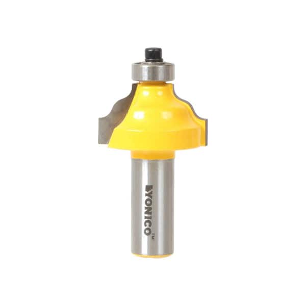 1/2 in. x 1/2 in. Carbide Wavy Edge Forming Shank Tipped Router Bit